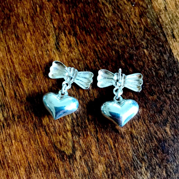 Sterling Silver Heart Set - Picture 2 of 3